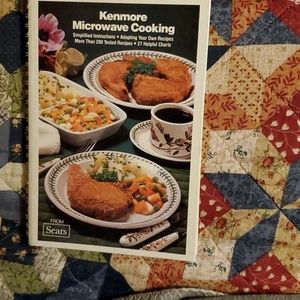 Kenmore Advertising Microwave Cooking Cookbook